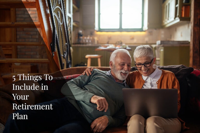 Discover key retirement planning elements to include in your retirement plan for a secure and fulfilling future.