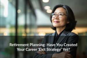 Create a career exit strategy to give yourself a smoother transition out of the workforce and into your golden years.